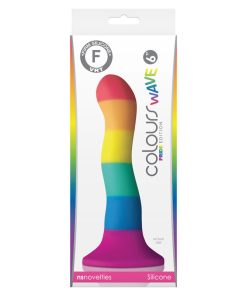 Alternative view of PRIDE - LGBT ZASTAVA DILDO WAVE 17 CM