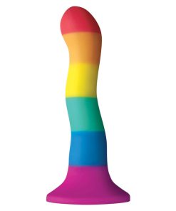 PRIDE - LGBT ZASTAVA DILDO WAVE 17 CM