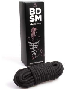 Alternative view of SECRETPLAY BLACK BONDAGE ROPE - BDSM COLLECTION