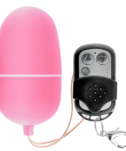 VIBRACIJSKI JAJČEK Z DALJINCEM  M - PINK - slika 2
