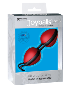 JOYBOLLS SECRET KROGLICE ČRNA IN RDEČA - slika 3