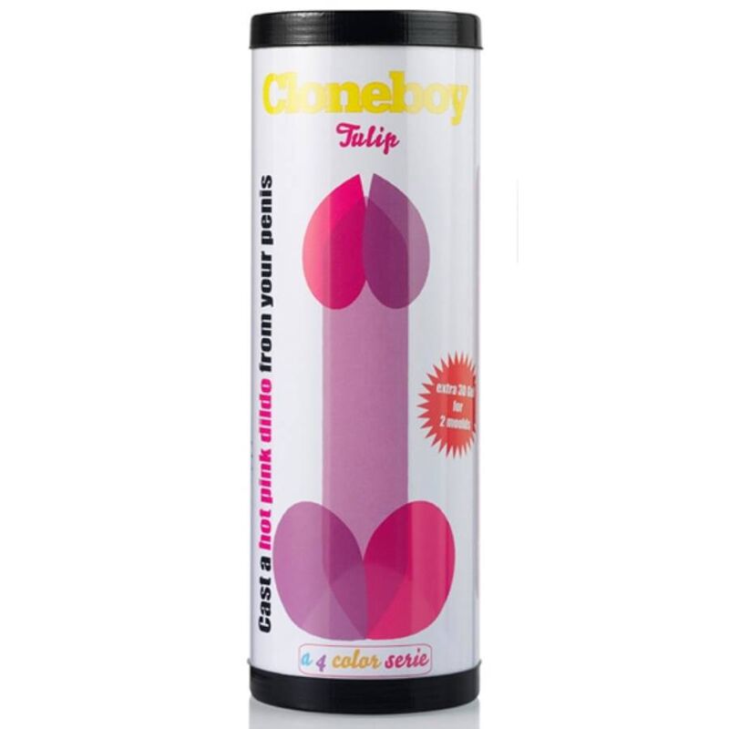 CLONEBOY DILDO TULIP INTENSE - ROZA - slika 2