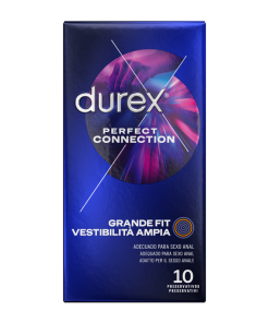 Alternative view of DUREX PERFECT CONNECTION SILICONE Z DODATNIM MAZANJEM  10 KOSOV