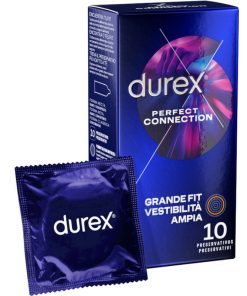 DUREX PERFECT CONNECTION SILICONE Z DODATNIM MAZANJEM 10 KOSOV