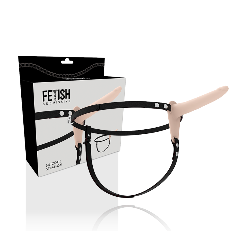 FETISH SUBMISSIVE POSTROJ S SILIKONSKIM DILDOM 15 CM - MESNAT - slika 2
