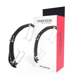 DARKNESS PREVEZA ZA USTA S TRNKOM - ČRNA