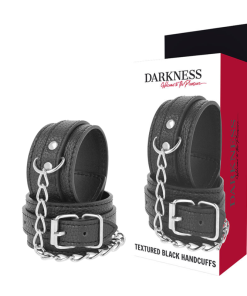 DARK NESS  WRIST CUFFS BLACK