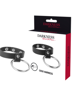 DARKNESS KOVINSKI OBROČ ZA PENIS IN MODA