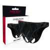 DARKNESS OPEN CROTHLESS PANTIES ONE SIZE