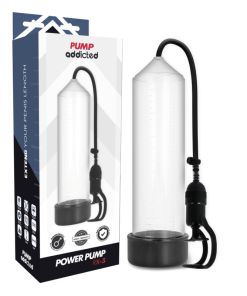 PUMP ADDICTED RX5 ČRPALKA ZA PENIS - PROZORNA