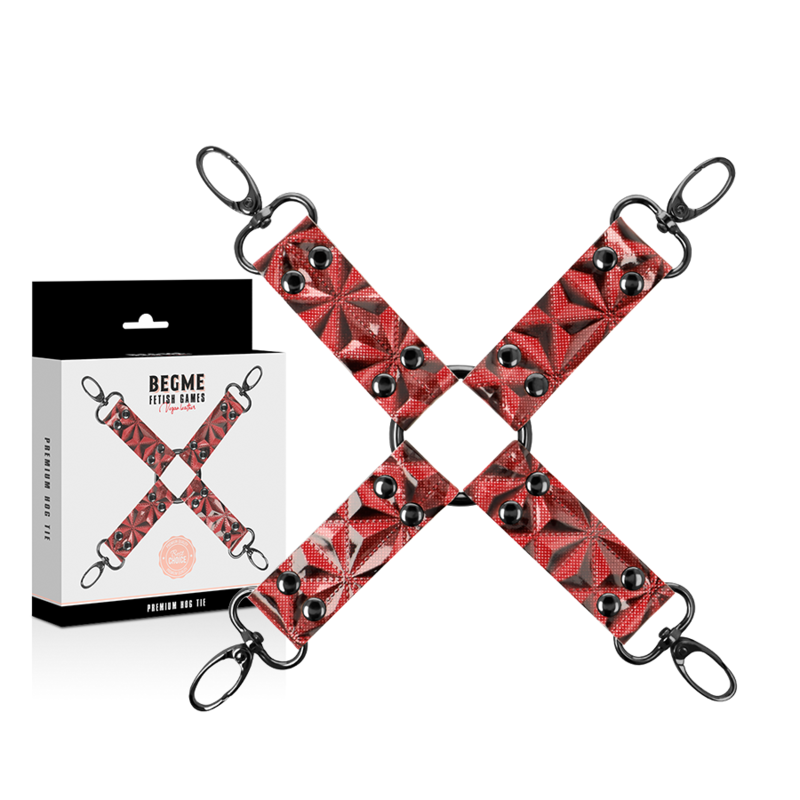 BEGME RED EDITION VEGANSKO USNJE S KRAVATO - slika 2