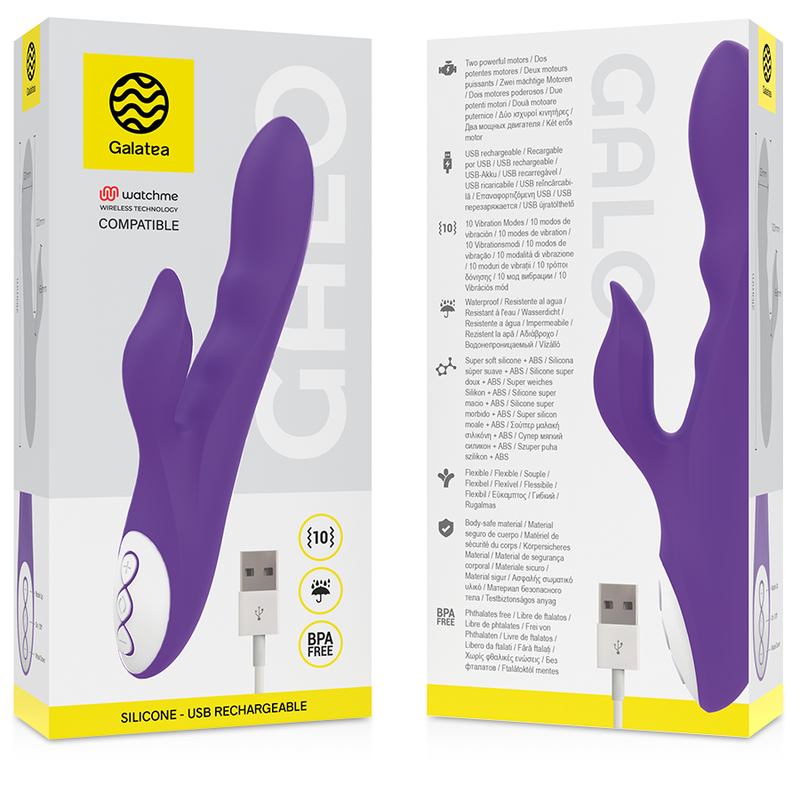 GALATEA GALO VIBRATOR - VIJOLIČEN - slika 2