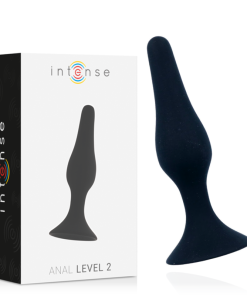 INTENSE ANALNI ČEP LEVEL 2 11,5 CM - ČRNI