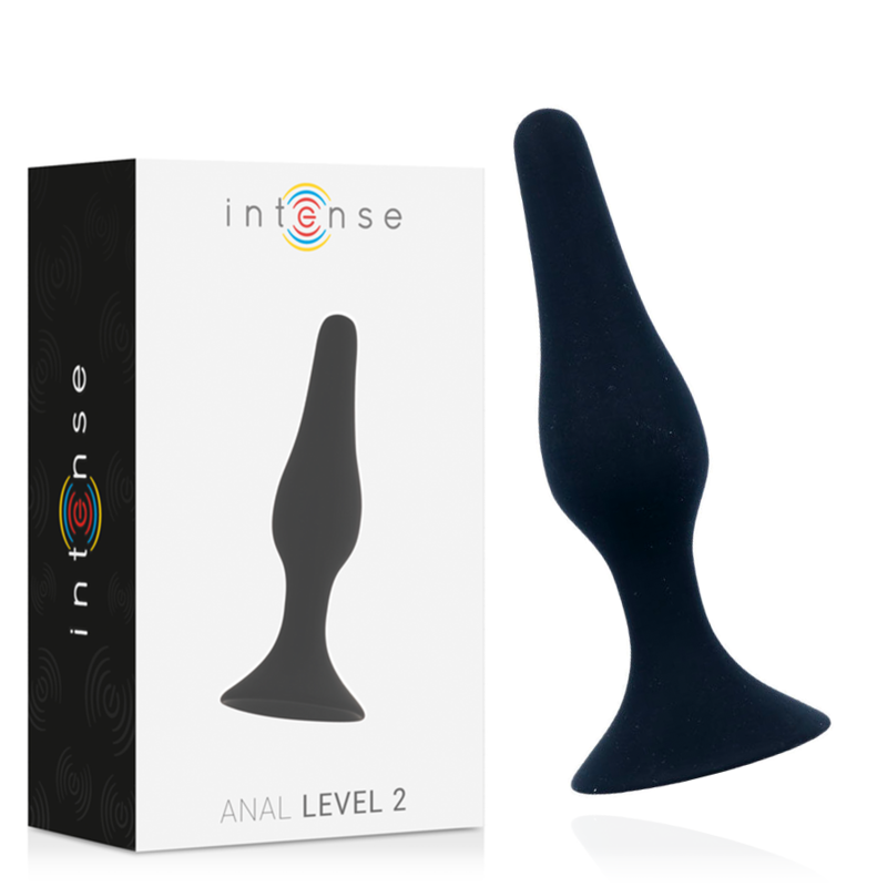 INTENSE ANALNI ČEP LEVEL 2 11,5 CM - ČRNI