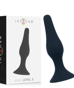 INTENSE ANALNI ČEP LEVEL 3 12,5 CM - ČRNI