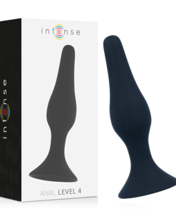 INTENSE ANALNI ČEP LEVEL 4 15,5 CM - ČRNI