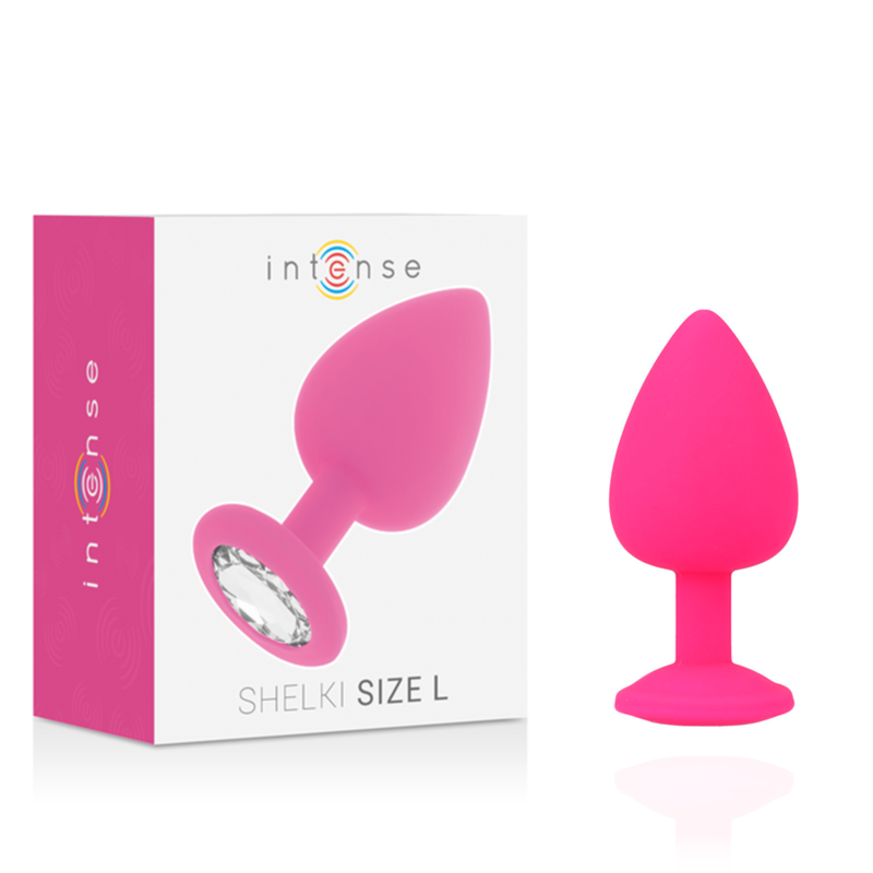 INTENSE SHELKI ANALNI ČEP VELIKOST L - ROZA - slika 2