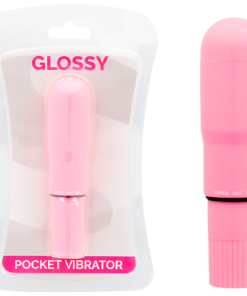 GLOSSY ŽEPNI VIBRATOR - ROZA