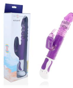 INTENSE ESTUARD ZAJČJI VIBRATOR - VIJOLIČEN