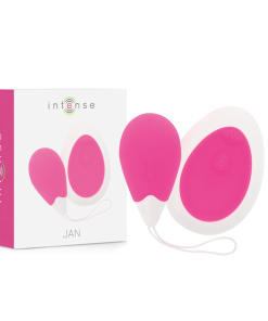 INTENSE JAN VIBRATING EGG REMOTE DEEP PINK