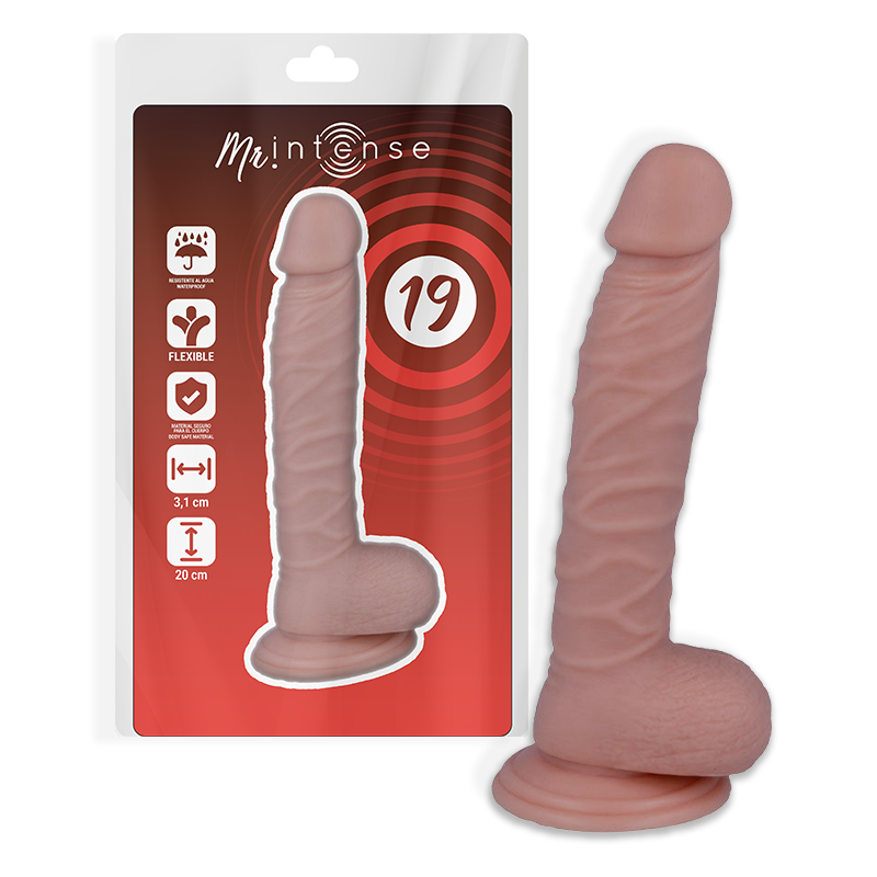 MR INTENSE 19 REALISTIČEN DILDO 20 CM -O- 3,1 CM