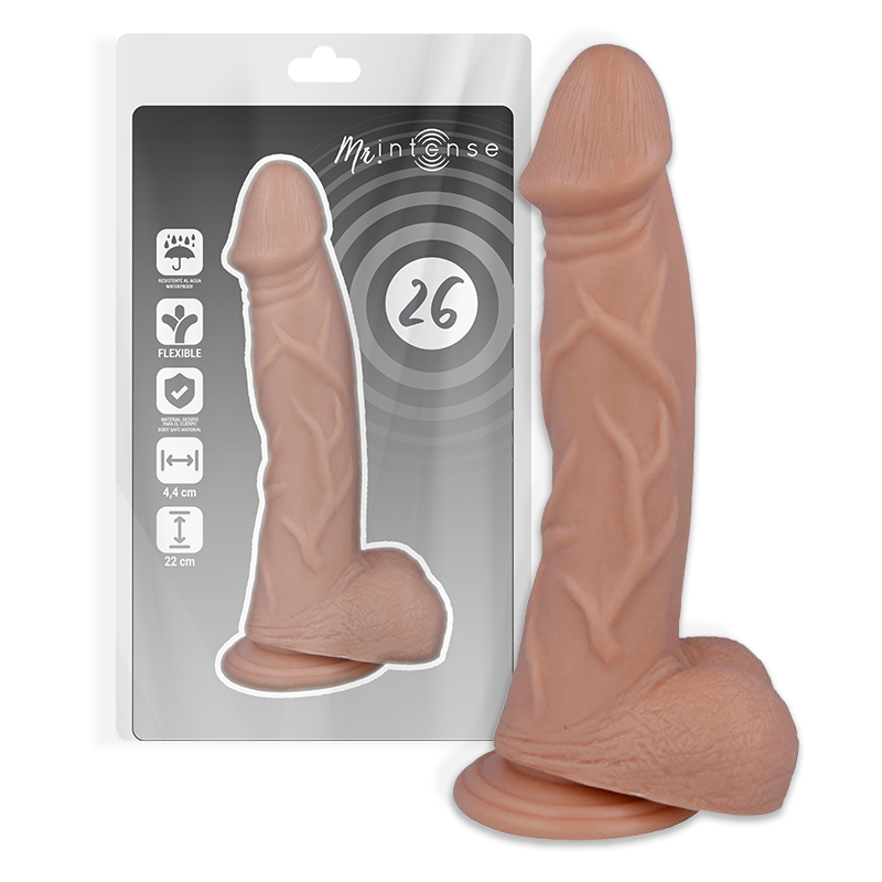 MR INTENSE 26 REALISTIČEN DILDO 22 CM -O- 4,4 CM