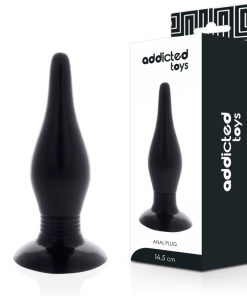 ADDICTED TOYS ANALNI ČEP 14,5 CM - ČRNI