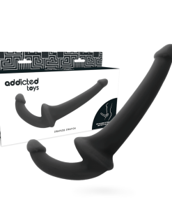 ADDICTED TOYS VIBRACIJSKI DILDO - ČRNI