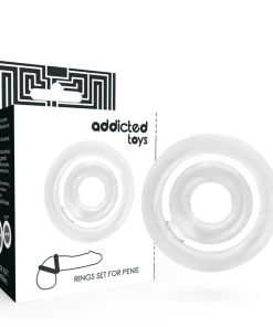 ADDICTED TOYS POTENZ- C-RING OBROČEK ZA PENIS - PROZOREN