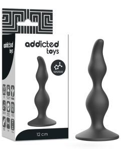 ADDICTED TOYS ANALNI SEKSUALNI ČEP 12 CM ČRN
