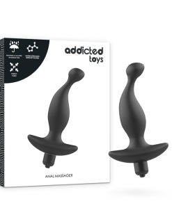 ADDICTED TOYS ANALNI MASER S ČRNO VIBRACIJO