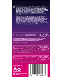 Alternative view of CONTROL FEEL FUN MIX 6 UDS