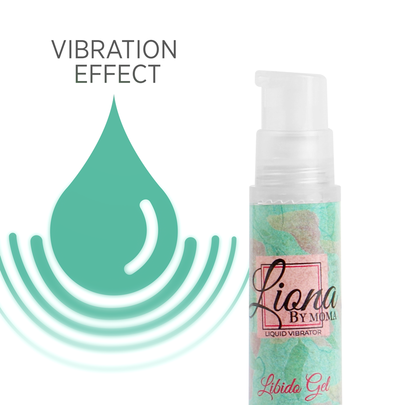 LIONA BY MOMA TEKOČI VIBRATOR LIBIDO GEL 6 ML - slika 2