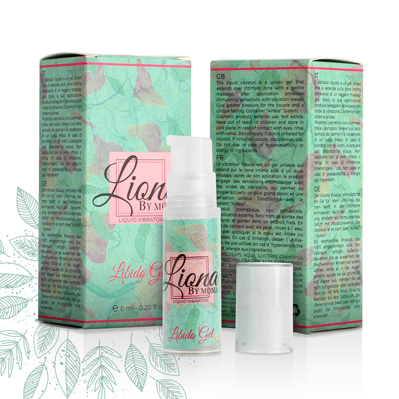 LIONA BY MOMA TEKOČI VIBRATOR LIBIDO GEL 6 ML - slika 3