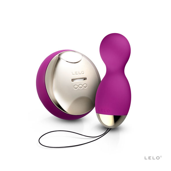 LELO HULA ANALNE KROGLICE - DEEP ROSE VIJOLIČNA