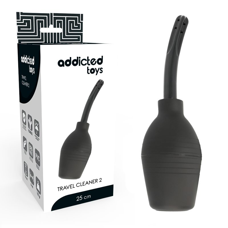 ADICCTED TOYS SQUEEZE CLEAN ČISTILNI KOMPLET - ČRNI