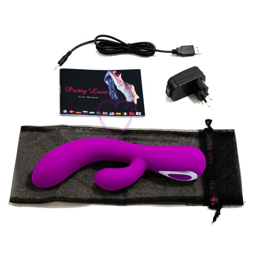HONEY VISOKOTEHNOLOŠKI SILIKONSKI VIBRATOR - VIJOLIČEN - slika 2