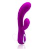 HONEY VISOKOTEHNOLOŠKI SILIKONSKI VIBRATOR - VIJOLIČEN