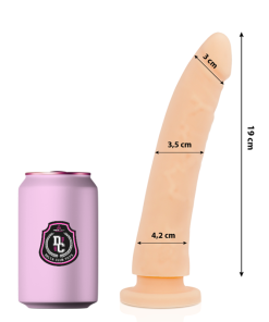 DELTA CLUB TOYS SILIKONSKI DONG - MESNAT 20 X 4 CM