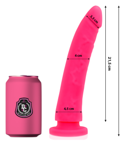 DELTA CLUB TOYS SILIKONSKI DONG - ROZA 23 X 4,5 CM