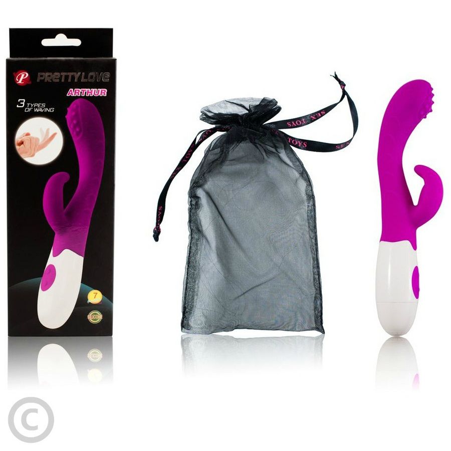 PRETTY LOVE ARTHUR VIBRATOR - VIJOLIČEN - slika 2
