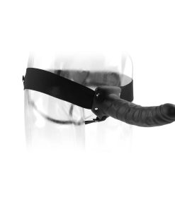 Alternative view of FETISH FANTASY VOTEL DILDO S PASOM 19 CM - ČRNI