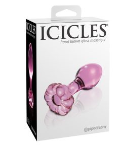 Alternative view of MASAŽER IZ ROČNO PIHANEGA STEKLA ICICLES ŠTEVILKA 48