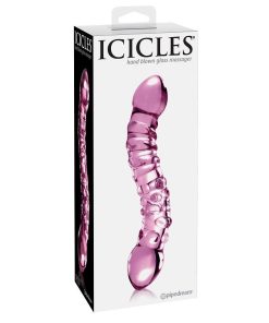 Alternative view of MASAŽER IZ ROČNO PIHANEGA STEKLA ICICLES ŠTEVILKA 55