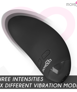 MORESSA BLOSSOM VIBRATOR - ČRNI - slika 3