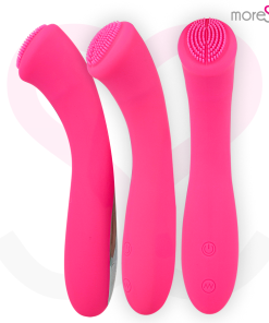 MORESSA CELSO PREMIUM SILIKONSKI POLNILNI VIBRATOR - ROZA - slika 3