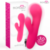 MORESSA JERRY PREMIUM SILIKONSKI POLNILNI VIBRATOR - ROZA