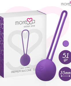 MORESSA OSIANONE PREMIUM SILIKONSKE KITAJSKE KROGLICE - VIJOLIČNE