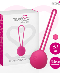 MORESSA OSIAN ONE PREMIUM SILIKONSKE KITAJSKE KROGLICE - ROZA