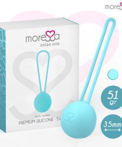 MORESSA OSIAN ONE PREMIUM SILIKONSKE KITAJSKE KROGLICE - TURKIZNE